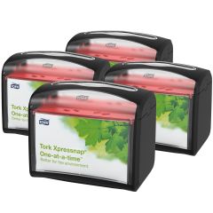 Tork N4 Xpressnap Servietdispenser Bord, Sort - 1 stk