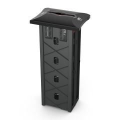 Tork N4 Xpressnap Servietdispenser Indbygning 54 cm Sort