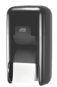 Tork Dispenser til toiletpapir T7 OptiServe Sort ABS - 1 stk