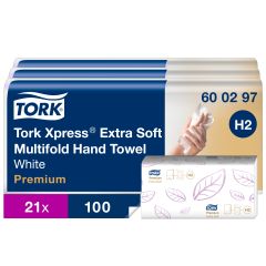 Tork Håndark Premium Soft 2-lag - 3 pk x 700 stk/krt