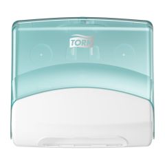 Tork W4 Top-Pak Dispenser, Hvid/Turkis - 1 stk/krt