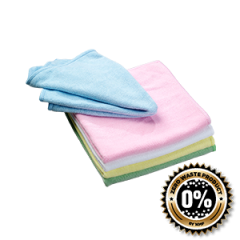 Super Tentax Microfiberklud Svanemærket i Gul 40 x 40 cm