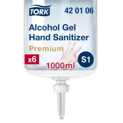 Tork S1 Gel Hånddesinfektion med Alkohol 1 ltr - 1 stk
