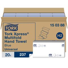 Tork Håndark Multifold 2 lag - 20 pk x 237 ark/krt