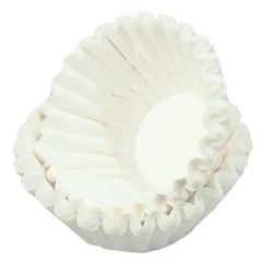 Catersource Skålfilter Ø635/280 mm, Hvid - 250 stk/pk