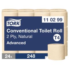Tork Toiletpapir Advanced T4 Natur FSC, 34.7 m - 24 rl/krt