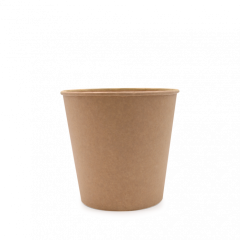 Pap Chicken Bucket/Popcorn Bæger Brun 1750 ml Brun - 50 stk/pk