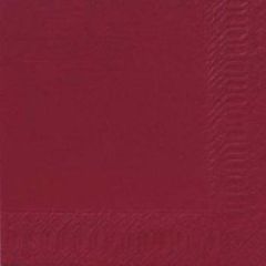 Duni Serviet 40 x 40 cm 3-lag Bordeaux - 125 stk/pk