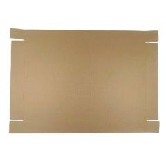 Bølgepap t/Trærammer Pergamyn Brun 500 x 640 mm - 50 stk/krt