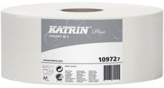 Katrin Plus Jumbotoiletpapir M 2-lags - 6 Rl/krt.