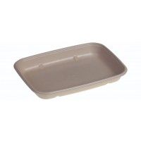 Sukkerrørsfiber Bakke Bio Coated 600 ml 230 x 165 x 30 mm- 100 stk/pk