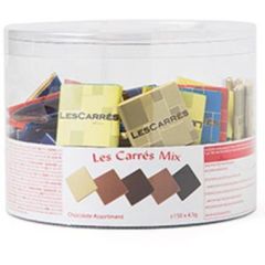 Chokolade Le Carre Ass. 5 varianter 4.5 gr 2x150 stk pr/krt