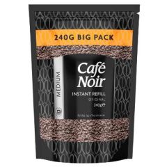Kaffe Cafe Noir Frysetørret Instant Medium - 9 ps x 240 gr/krt