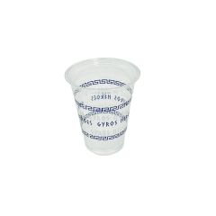 Plastglas Gyros Heroes 0.3 L / 12 oz Ø95 mm PET Klar - 1000 stk/krt - UDEN AFGIFTER OG GEBYR