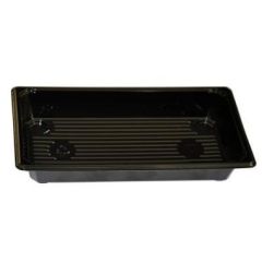 Bakke Sushi 175 x 96 x 25 mm APET Sort - 600 stk/krt