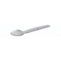 Papir Dessertske m. naturesse logo 120 mm Hvid - 100 stk/pk
