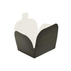 Pap Takeaway Æske Sort 500 ml 89 x 109 x 48 mm - 60 stk/ps