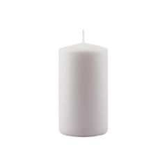 Bloklys Brændetid 81 timer, Ø78 x 145 mm, Hvid - 6 stk/krt