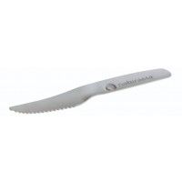 Papir Kniv m. naturesse logo 165 mm Hvid - 100 stk/pk