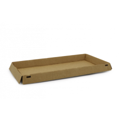 Kraft Bakke Brun 21 x 16 x 2 cm - 240 stk/krt