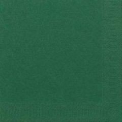 Duni Serviet 40 x 40 cm 3-lag Mørkegrøn - 125 stk/pk
