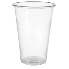 Plastglas 20 cl 98 mm PP Klar, 100 Stk/ps