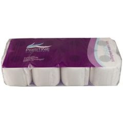 Toiletpapir Pristine 3-lags Nyfiber - 9 pk x 8 rl/krt