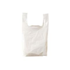 T-shirt Bærepose 40 my LDPE hvid - 500 stk/krt