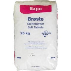 Pioner Salttabletter til blødgøringsanlæg - 25 kg/ps