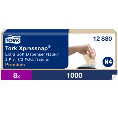 Tork N4 Xpressnap Soft Serviet 2 lag - 8 pk x 5 x 200 stk/krt