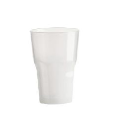Flergangs Drikkeglas Granity 35 cl Frostet Hvid - 48 stk/pk