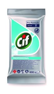 Cif Professional Multipurpose Wipes - 100 stk/pk.