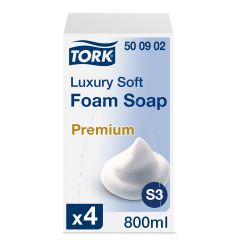 Tork S3 Luksus Skum Sæbe - 800ml