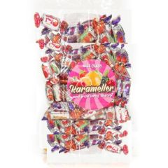 Karameller m. frugtsmag - 1 kg/ps