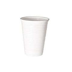 Drikkebæger 200 ml Ø70.2 x 98 mm PS Hvid - 100 stk/ps