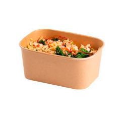 Kraft/PP Bæger 1000 ml 172 x 120 x 75 mm - 50 stk/ps