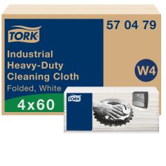 Tork W4 Aftørringsklud Ekstra Kraftig 415 x 355 mm - 60 stk/pk