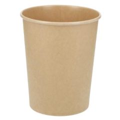 Pap Bæger Soup-To-Go Brun 950 ml Ø115 x 137 mm - 25 stk/ps