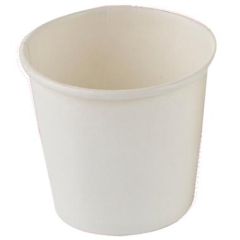 Pap Kaffebæger Espresso Hvid 100 ml/4 oz, Ø66 mm - 50 stk/pk
