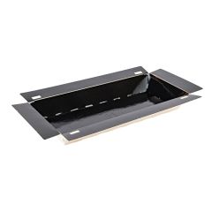 Bakke Cardboard Base 150 x 60 mm Sort - 455 stk/krt