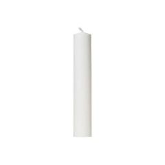 Alterlys Ø80 x 500 mm Ren Stearin Hvid - 4 stk/krt