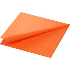 Duni Serviet 40 x 40 cm 3-lag Sun Orange - 125 stk/pk