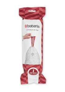 Brabantia Affaldspose J, 20-25 liter Hvid - 20 ps/rl
