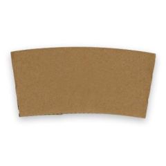 Pap Manchet Kaffebæger Brun 300-400 ml - 1000 stk/krt