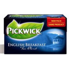 Te Pickwick English Breakfast Sort te, 12 pk x 20 brv/krt