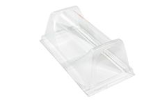 rPet Låg 220 x 100 mm Klar - 240 stk/krt