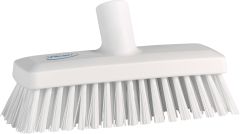 Vikan Gulv-/vægskrubbe stiv 22.5 cm Hvid PP