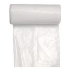 Spandepose m/fals 15L 15 my 37 x 50 cm Hvid LDPE - 25 rl/krt