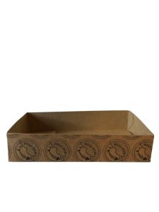 Bakke HOLY FISH Brun 180x100x38mm - 250 stk/krt