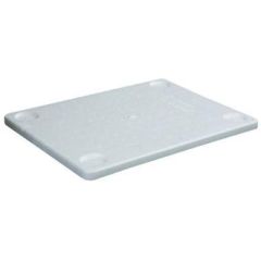 Låg til termokasse 11 L Hvid EPS 40 x 30 x 2.5 cm